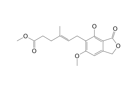 METHYL-(E)-6-(4-HYDROXY-6-METHOXY-3-OXO-1,3-DIHYDROXYISOBENZOFURAN-5-YL)-4-METHYLHEX-4-ENOATE