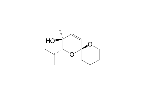 1,7-Dioxaspiro[5.5]undec-4-en-3-ol, 3-methyl-2-(1-methylethyl)-, (2.alpha.,3.beta.,6.beta.)-(.+-.)-