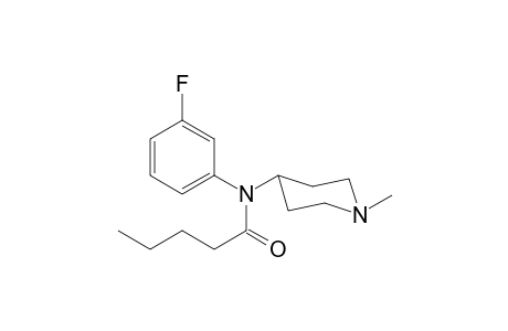 N-(3-Fluorophenyl)-N-(1-methylpiperidin-4-yl)pentanamide
