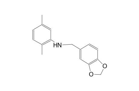 N-(1,3-benzodioxol-5-ylmethyl)-2,5-dimethylaniline
