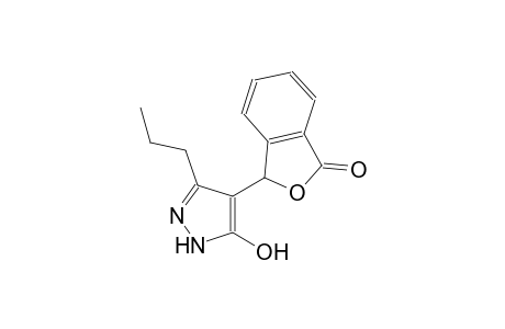 1(3H)-isobenzofuranone, 3-(5-hydroxy-3-propyl-1H-pyrazol-4-yl)-