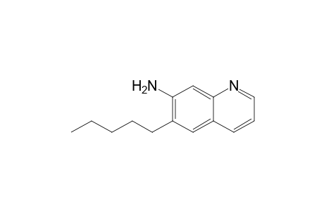 7-Amino-6-pentylquinoline