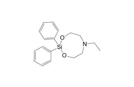6-Ethyl-2,2-diphenyl-1,3,6,2-dioxazasilocane