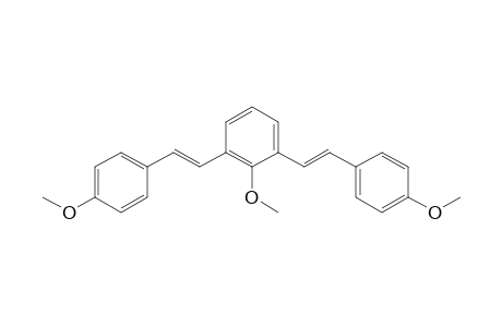 2-Methoxy-1,3-bis[(E)-2-(4-methoxyphenyl)ethenyl]benzene