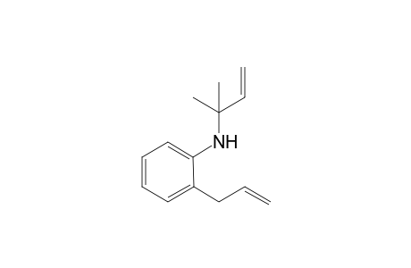 2-Allyl-N-(2-methylbut-3-en-2-yl)aniline