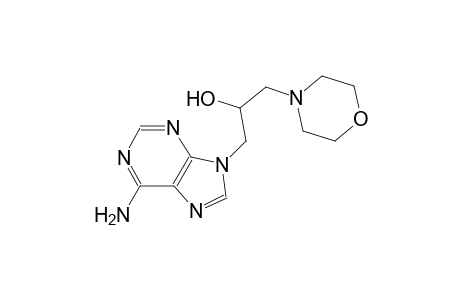 9H-purine-9-ethanol, 6-amino-alpha-(4-morpholinylmethyl)-