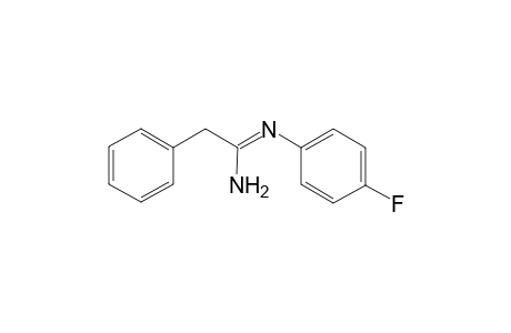 N'-(4-fluorophenyl)-2-phenylacetimidamide