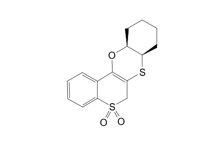 CIS-1,2,3,4,4A,12A-HEXAHYDROCYCLOHEXA-[B]-[5H]-12,5-OXATHIINO-[3,2-C]-[1]-BENZOTHIOPYRAN-7,7-DIOXIDE