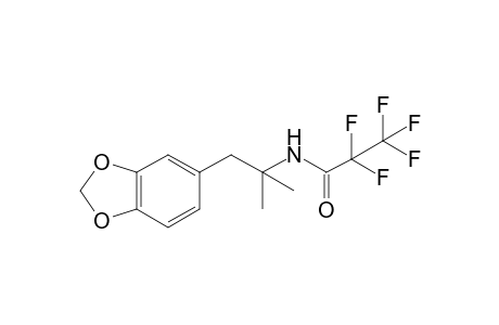 N-(1-(benzo[d][1,3]dioxol-5-yl)-2-methylpropan-2-yl)-2,2,3,3,3-pentafluoropropanamide