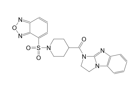 1-{[1-(2,1,3-benzoxadiazol-4-ylsulfonyl)-4-piperidinyl]carbonyl}-2,3-dihydro-1H-imidazo[1,2-a]benzimidazole