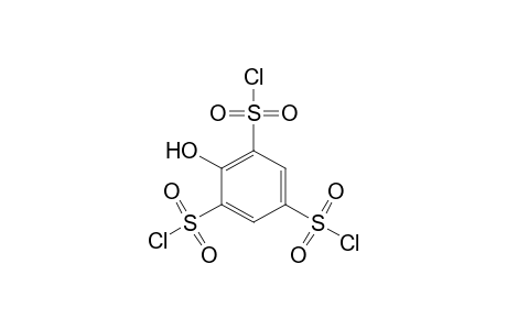 1,3,5-benzenetrisulfonyl trichloride, 2-hydroxy-