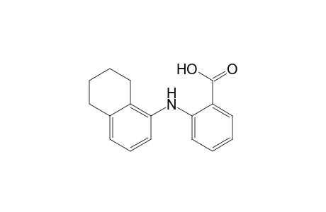 2-(5,6,7,8-tetrahydronaphthalen-1-ylamino)benzoic acid