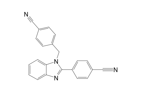 1-(4-CYANOPHENYL)-METHYL-2-(4-CYANOPHENYL)-BENZIMIDAZOLE