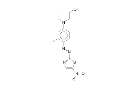 Ethanol, 2-[ethyl[3-methyl-4-[(5-nitro-2-thiazolyl)azo]phenyl]amino]-