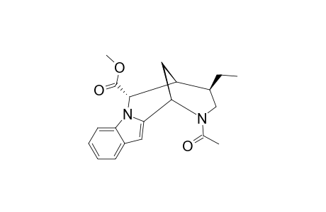 METHYL_5-ACETYL-3-BETA-ETHYL-1,2,3,4,5,6-HEXAHYDRO-2,6-METHANO-[1.4]-DIAZOCINO-[1.2-A]-INDOLE-1-ALPHA-CARBOXYLATE