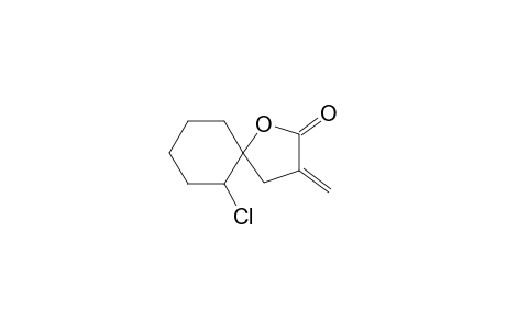 6-Chloro-3-methylene-1-oxaspiro[4.5]decan-2-one