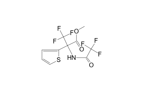 3,3,3-trifluoro-2-(2-thienyl)-2-[(2,2,2-trifluoroacetyl)amino]propionic acid methyl ester