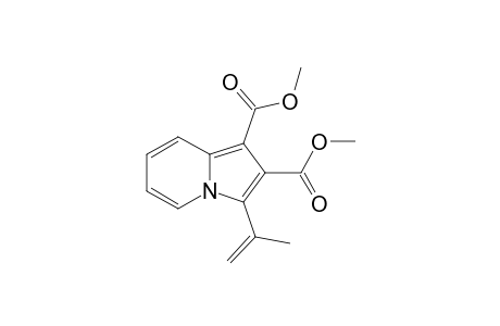 3-Isopropenyl-1,2-bis(methoxycarbonyl)indolizine
