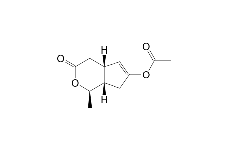 (1S,2R,6S)-2-Methyl-8-acetoxy-3-oxabicyclo[4.3.0]non-7(8-)-en-4-one