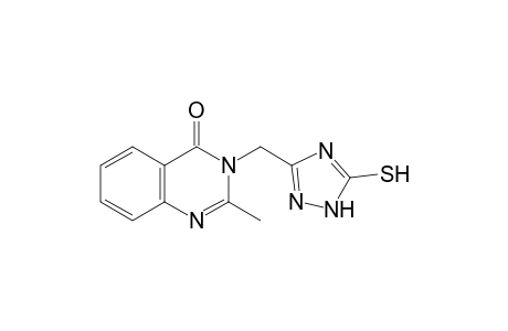 3-[(5-mercapto-1H-1,2,4-triazol-3-yl)methyl]-2-methyl-4(3H)-quinazolinone