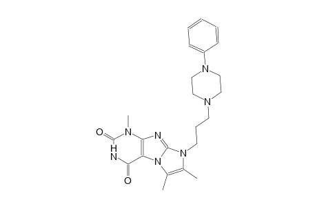1H-imidazo[2,1-f]purine-2,4(3H,8H)-dione, 1,6,7-trimethyl-8-[3-(4-phenyl-1-piperazinyl)propyl]-