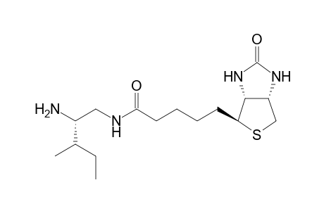 [3aS-[3a.alpha.,4.beta.(1R*),6a.alpha.]]-Hexahydro-2-oxo-N-[2-amino-3-methylpentyl-1H-thieno[3,4-d]imidazole-4-pentannamide