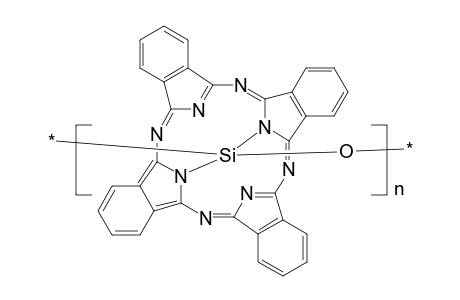 Poly[Oxy(phthalocyanino)silanediyl]