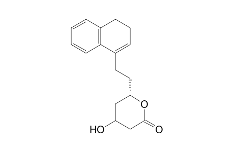 (6S)-4-Hydroxy-6-[2'-(3",4"-dihydro-1"-naphthyl)ethyl]-3,4,5,6-tetrahydro-2H-pyran-2-one
