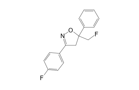 5-(Fluoromethyl)-3-(4-fluorophenyl)-5-phenyl-4,5-dihydroisoxazole