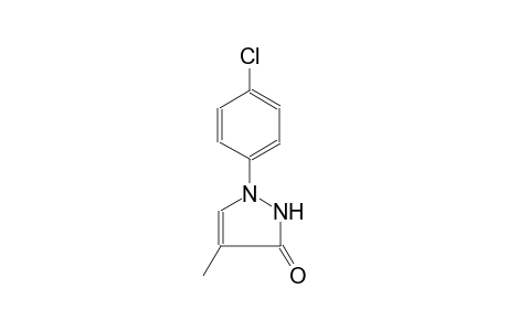 3H-pyrazol-3-one, 1-(4-chlorophenyl)-1,2-dihydro-4-methyl-