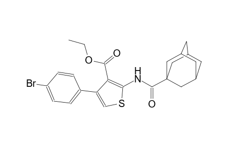ethyl 2-[(1-adamantylcarbonyl)amino]-4-(4-bromophenyl)-3-thiophenecarboxylate