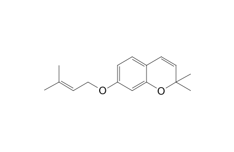 7-(3'-Methyl-2'-buten-1'-yl-oxy)-2,2-dimethylchromene