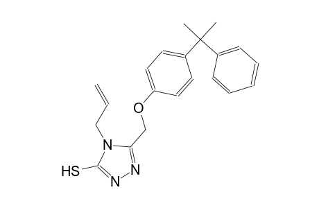 4-Allyl-5-[4-(1-methyl-1-phenyl-ethyl)-phenoxymethyl]-4H-[1,2,4]triazole-3-thiol
