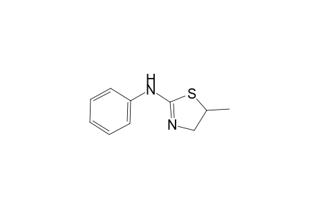 2-Thiazolamine, 4,5-dihydro-5-methyl-N-phenyl-