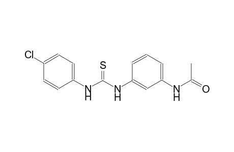 N-(3-{[(4-chloroanilino)carbothioyl]amino}phenyl)acetamide