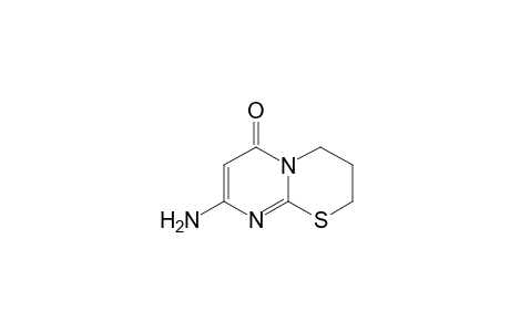 2H-Pyrimido[2,1-b][1,3]thiazin-6-one, 8-amino-3,4-dihydro-