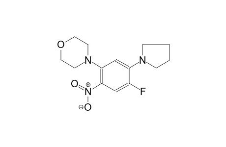 morpholine, 4-[4-fluoro-2-nitro-5-(1-pyrrolidinyl)phenyl]-