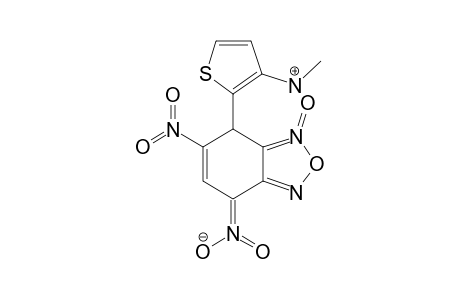 [2-(7-dioxidoazaniumylidene-5-nitro-3-oxido-4H-benzofurazan-3-ium-4-yl)-3-thienyl]-methyl-ammonium