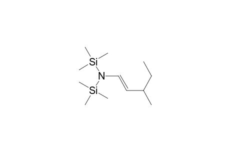 Silanamine, 1,1,1-trimethyl-N-(3-methyl-1-pentenyl)-N-(trimethylsilyl)-, (E)-