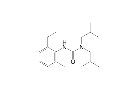 1,1-diisobutyl-3-(6-ethyl-o-tolyl)urea