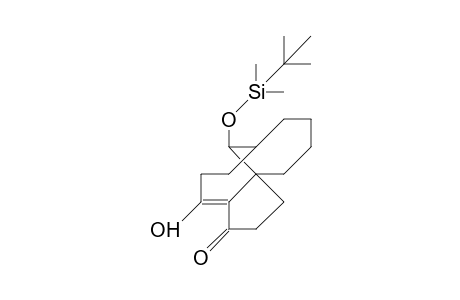 (3AR, 8R,12R)-12-(T-butyl-dimethyl-siloxy)-2,3,5,6,7,8,9,10-octahydro-11-hydroxy-3a,8-methano-3ah-cyclopentacyclodecene