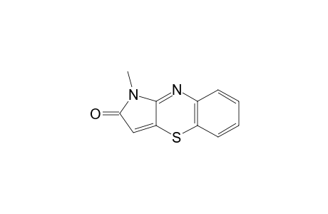 1-Methyl-pyrrolo[3,2-b][1,4]-benzothiazine-2-one