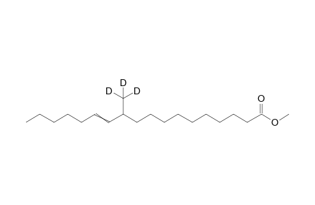 11(D3)-methyloctadec-12-enoic acid methyl ester