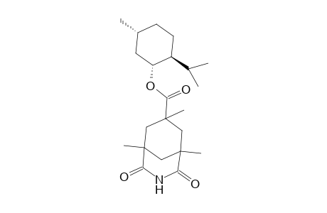 (-)-Menthyl 1,5,7-trimethyl-2,4-dioxo-3-azabicyclo[3.3.1]nonan-7-carboxylate