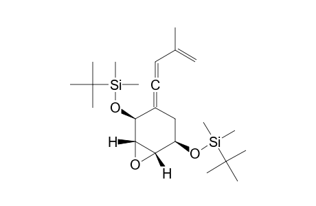 tert-Butyl-[[(1R,2R,5S,6S)-2-[tert-butyl(dimethyl)silyl]oxy-4-(3-methylbuta-1,3-dienylidene)-7-oxabicyclo[4.1.0]heptan-5-yl]oxy]-dimethyl-silane
