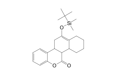 12-[(tert-Byutyldimethylsilyl)oxy]-1,2,3,4,4a,4b,10b,11-octahydro-5H-benzo[b]naphtho[2,1-d]pyran-5-one
