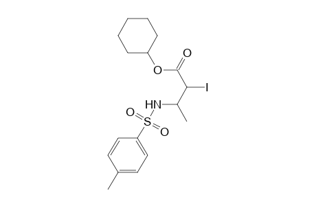 Cyclohexyl 2-Iodo-3-(p-toluenesulfonamido)butanoate
