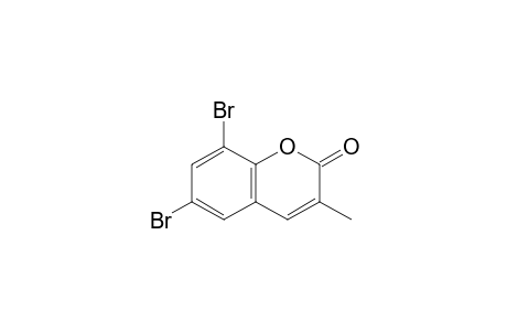 3-Methyl-6,8-dibromocoumarine