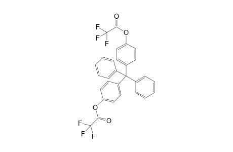 4,4'-(diphenylmethylene)bis(4,1-phenylene) bis(2,2,2-trifluoroacetate)