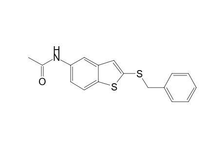 N-(2-(benzylthio)benzo[b]thiophen-5-yl)acetamide
